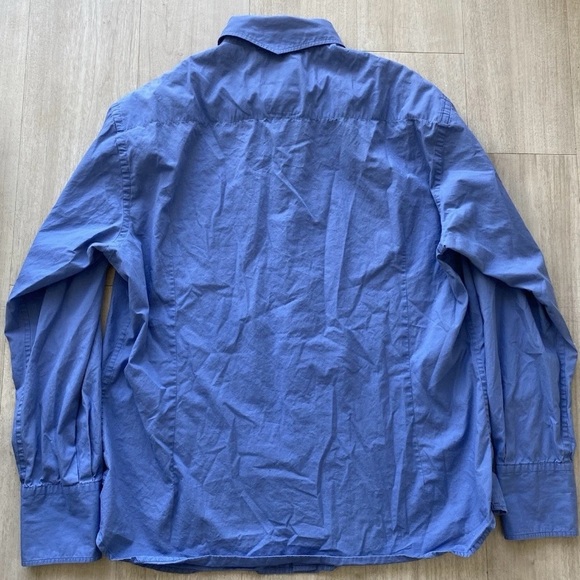Lords of L.A. Blue Dress Shirt XXXL Size Handmade USA Rock Star Designer - Picture 9 of 15